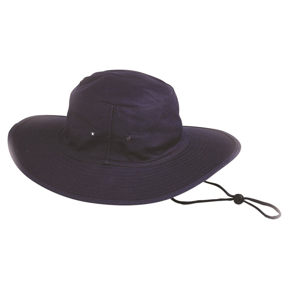 Poly/Cotton Sun Hat - Blue